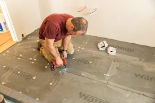 underfloor insulation boards installation