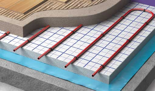 Clypso System | Wet Underfloor Heating for Concrete | Warmup