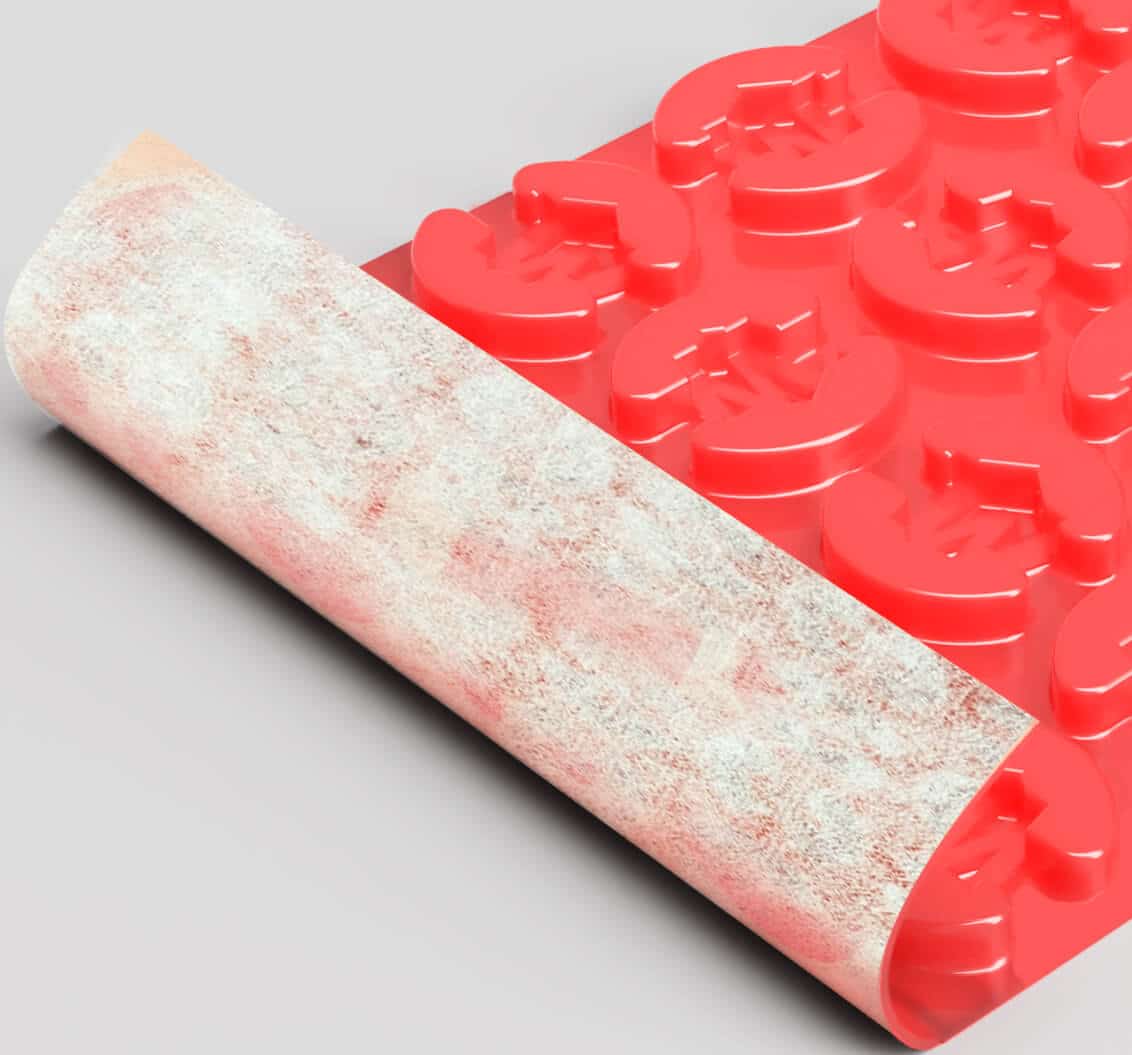 Introducing DCM-PRO with Fleece Backing for Uneven Subfloors - Warmup
