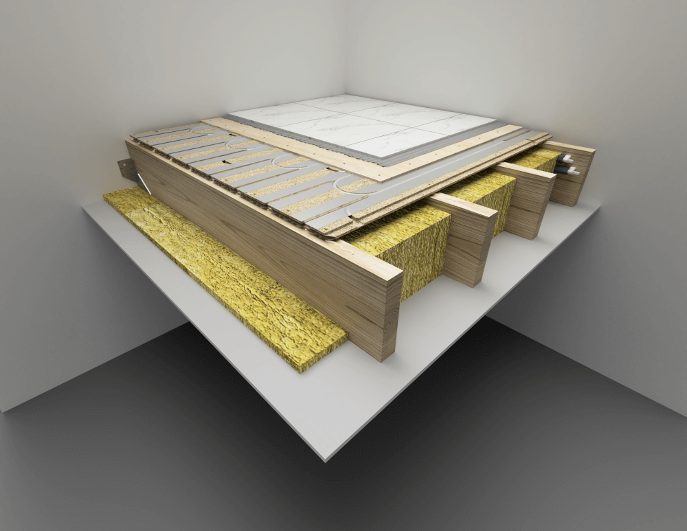 Econna floor cutaway