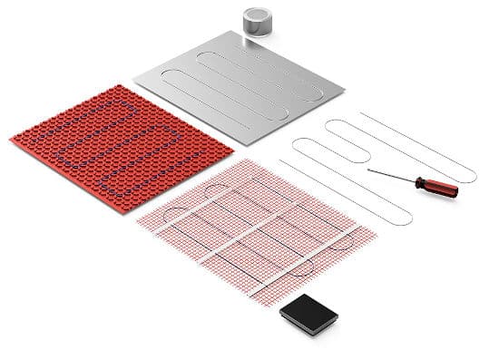 electric underfloor heating range