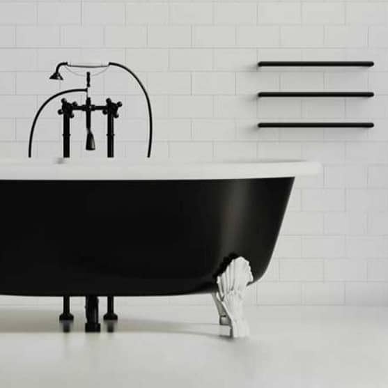 Warmup DCM-PRO Heated Decoupling System in a bathroom wet room
