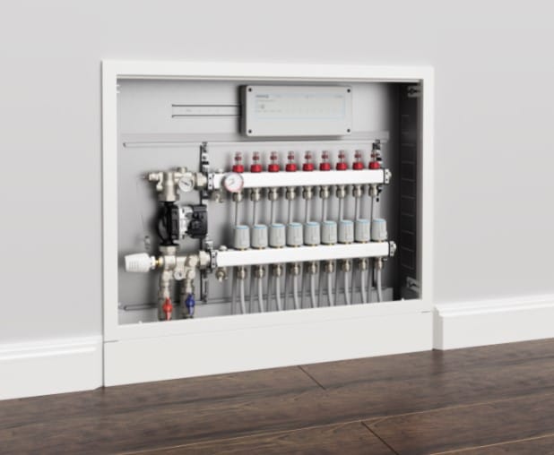 In-wall-manifold-cabinet