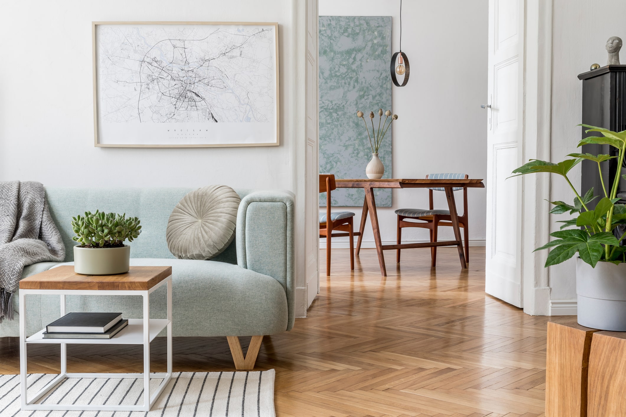 stylish Scandinavian living room