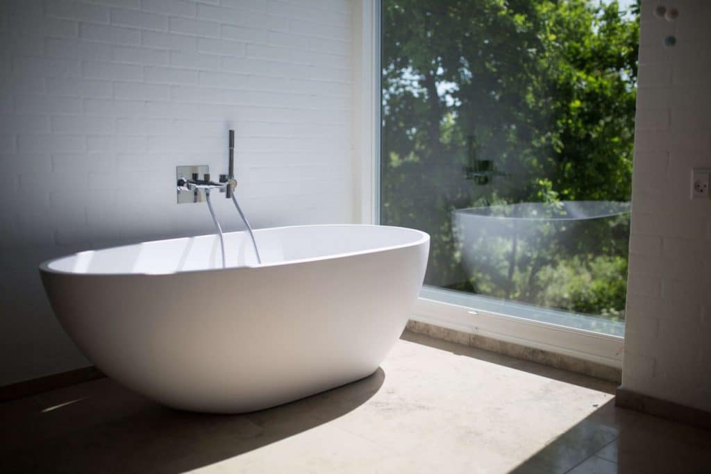 Modern Bathroom with Underfloor Heating