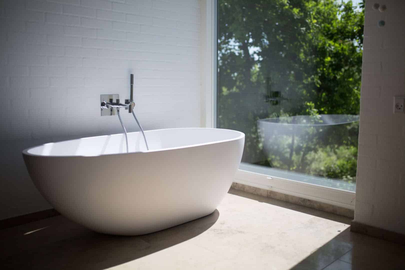 Modern Bathroom with Underfloor Heating