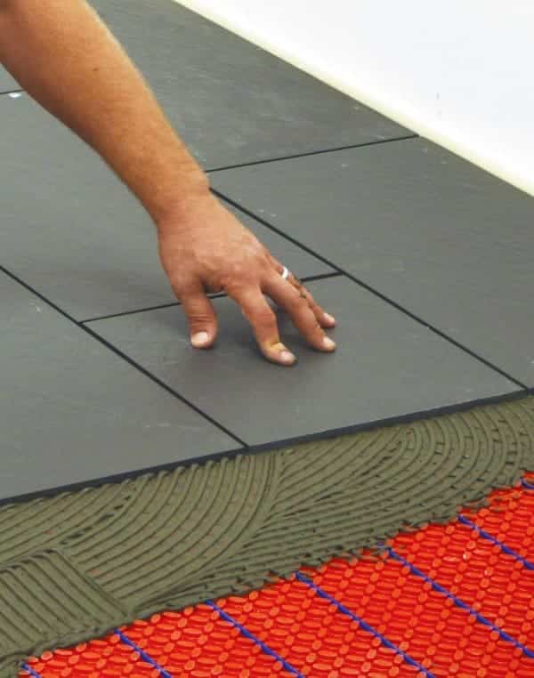 retrofitting a house with underfloor heating