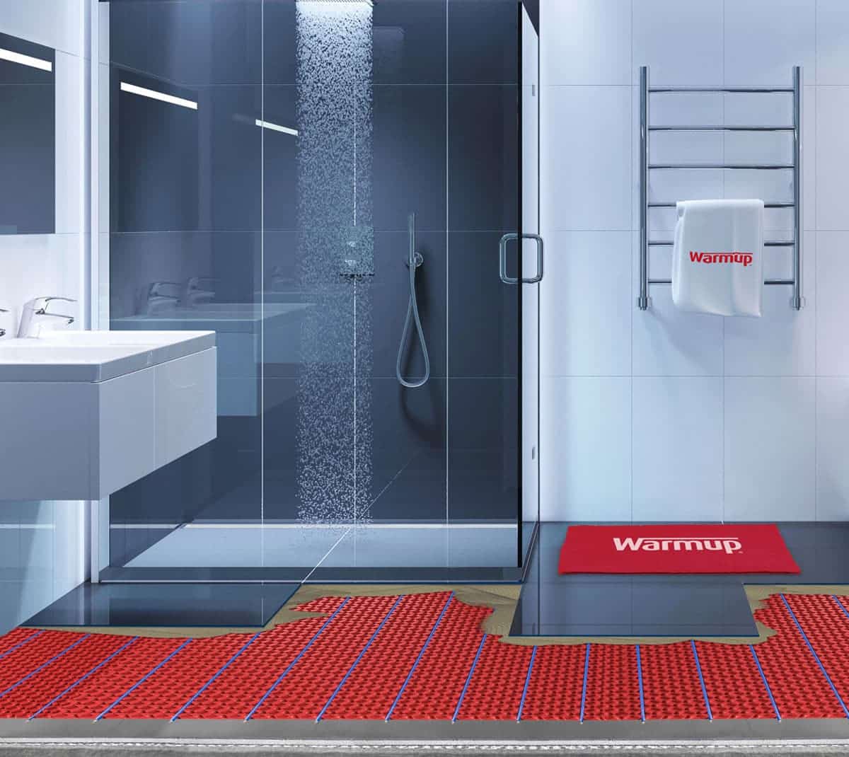 Wet Rooms And Shower Trays With Underfloor Heating Warmup Uk